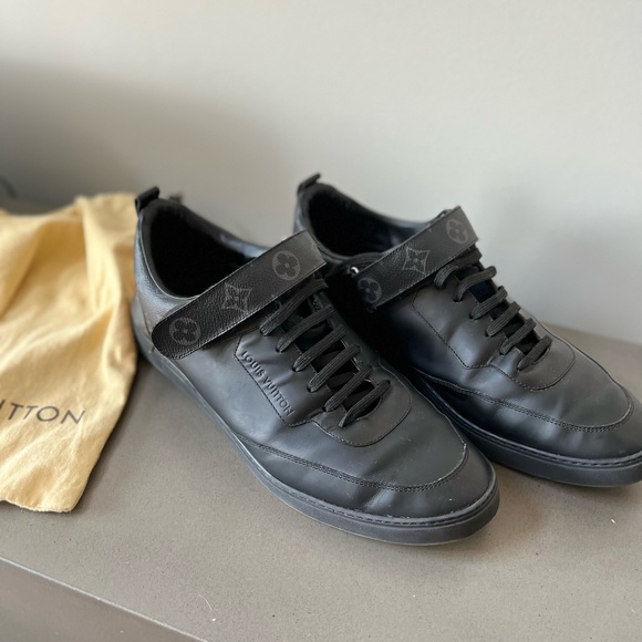Louis Vuitton monogram eclipse mens sneakers size 13 - Picture 3 of 14